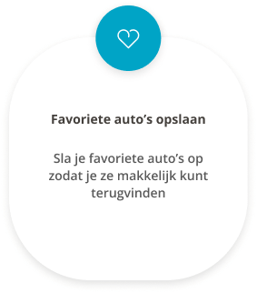 Favoriete auto's opslaan in het portaal