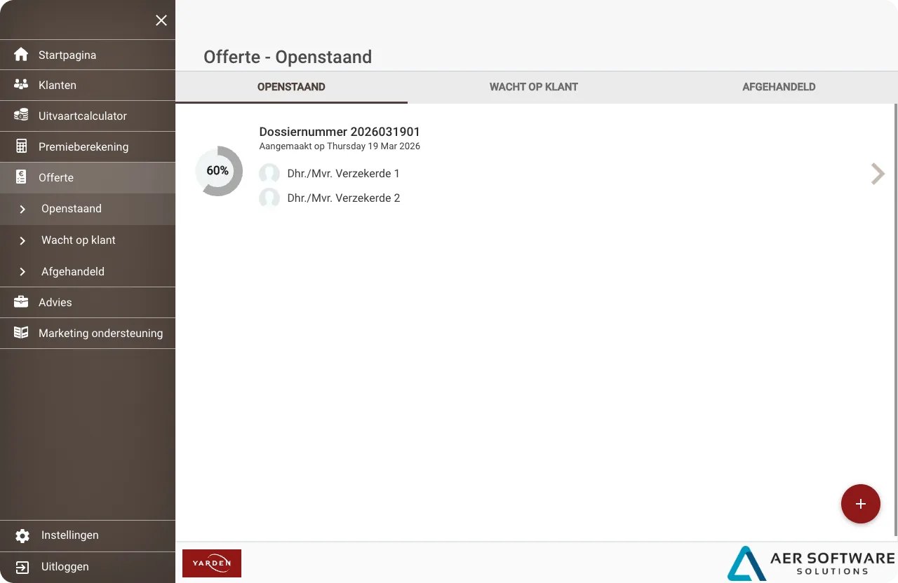 YardenPro Offerte overzicht