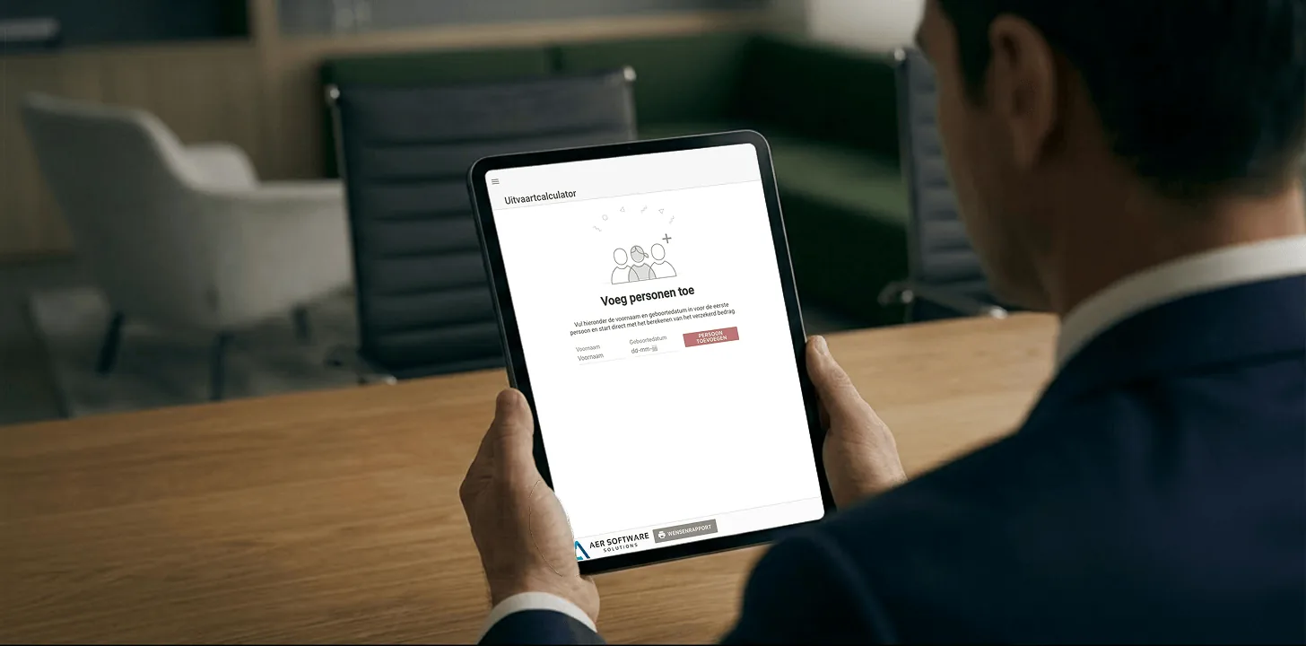 Intermediair gebruikt YardenPro uitvaartcalculator